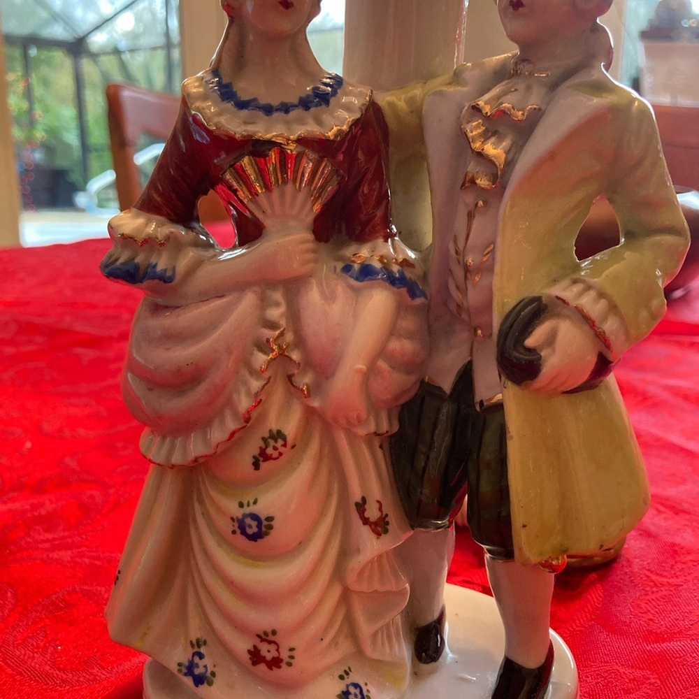 Vintage King Louie and Antonette Lamp - Picture 3 of 16